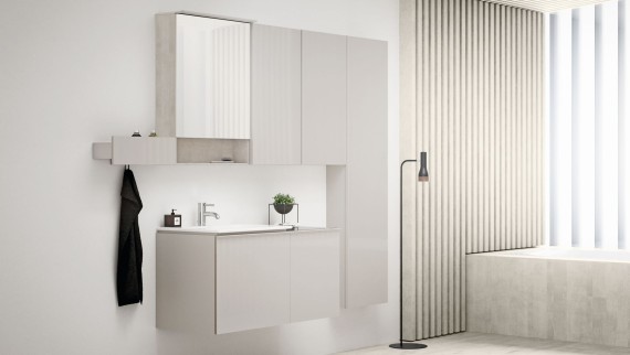 Geberit Acanto Bathroom in sand