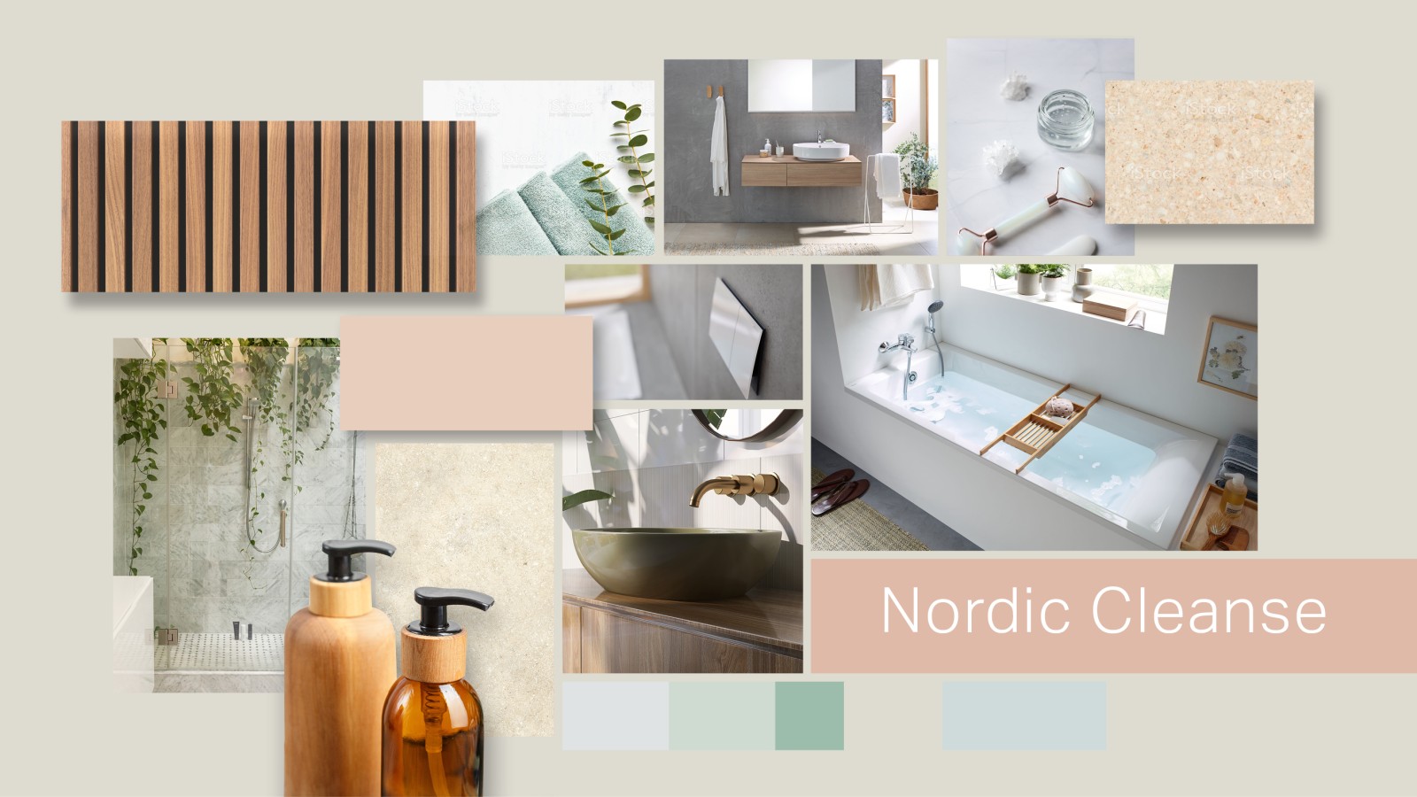 Geberit trend mood board Nordic Cleanse Geberit trend mood board Nordic Cleanse