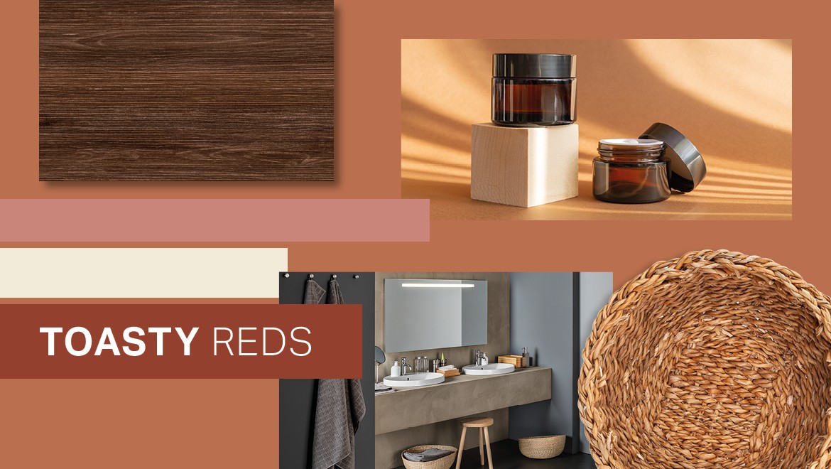 Toasty red colour palette Toasty red colour palette