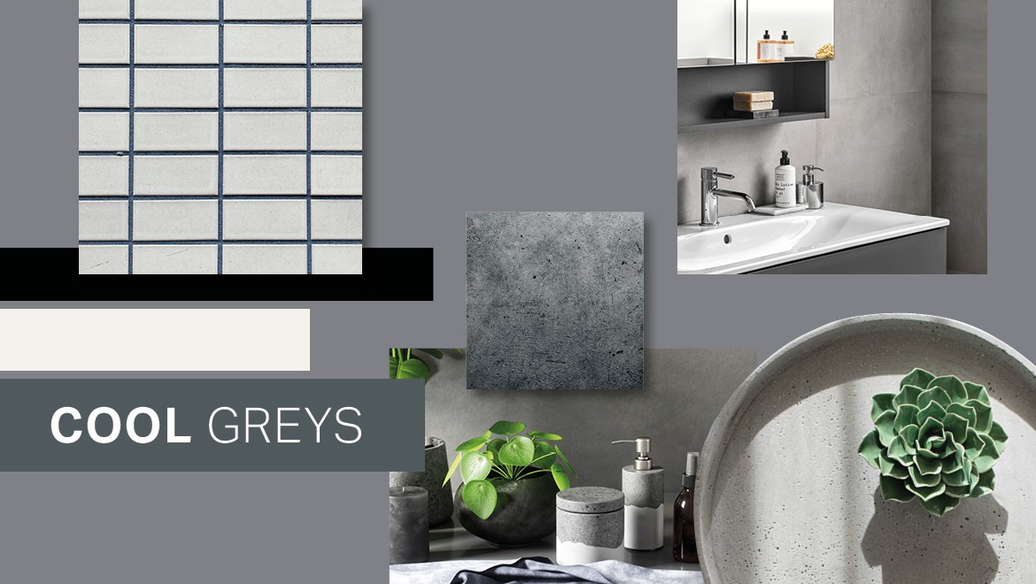 Cool grey colour palette Cool grey colour palette