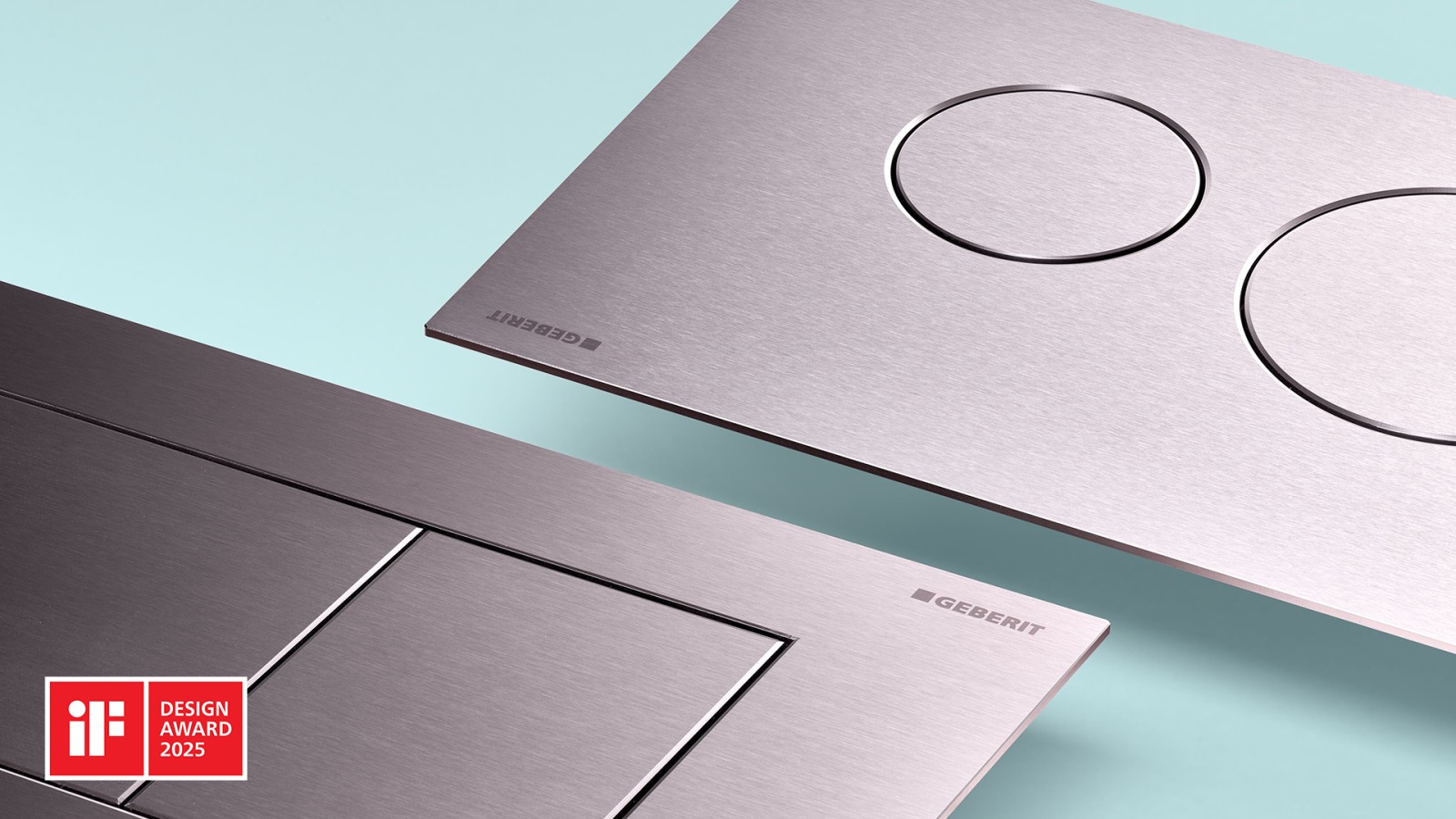 Geberit's Sigma40 WC and Type 40 urinal actuator plates recognised with iF Design Award Geberit's Sigma40 WC and Type 40 urinal actuator plates recognised with iF Design Award