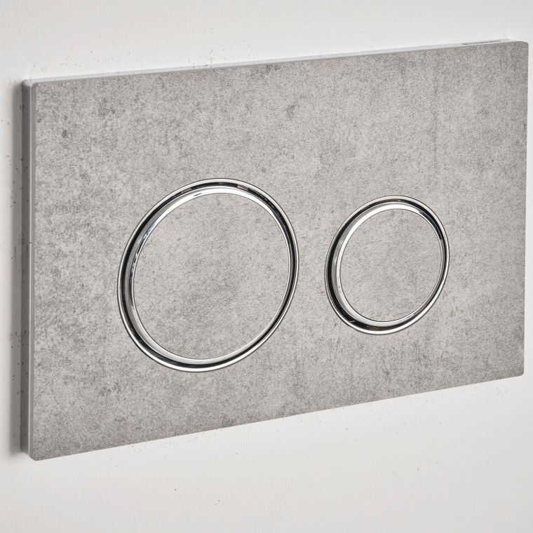 Sigma21 in concrete and chrome Sigma21 in concrete and chrome