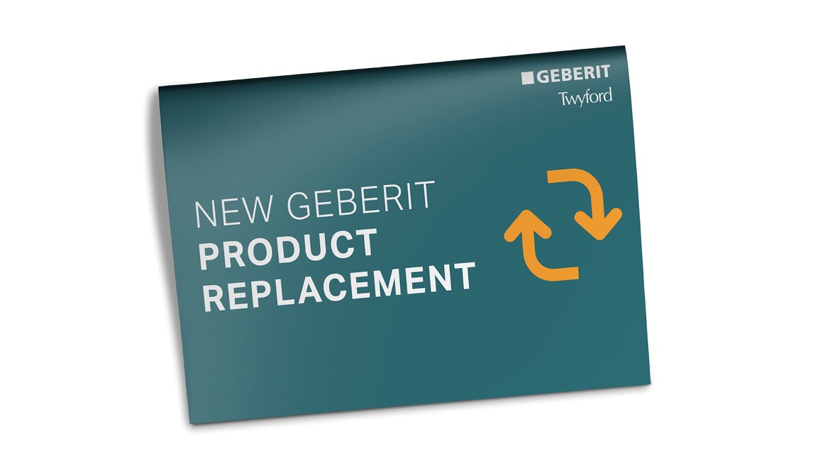 New Geberit product replacement