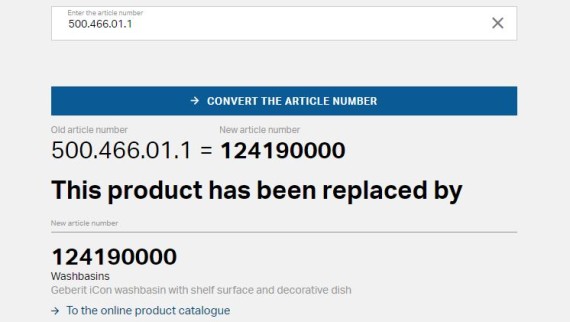 Article number converter Article number converter
