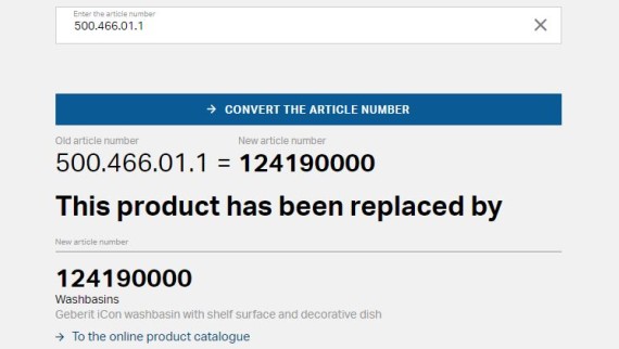 Article number converter
