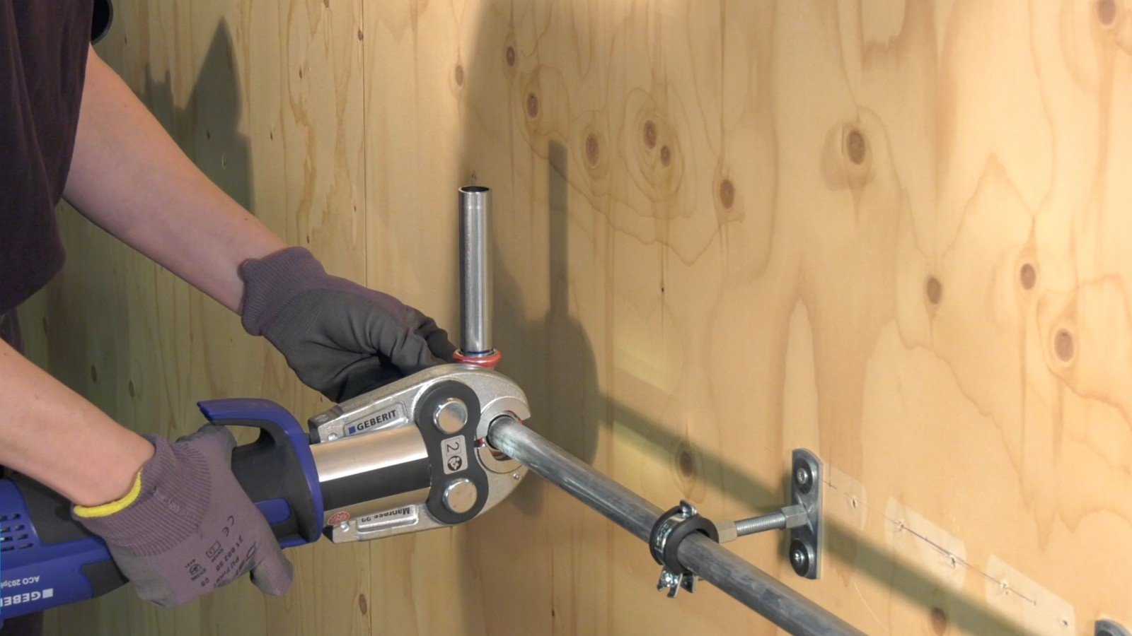 Geberit Mapress installation Geberit Mapress installation