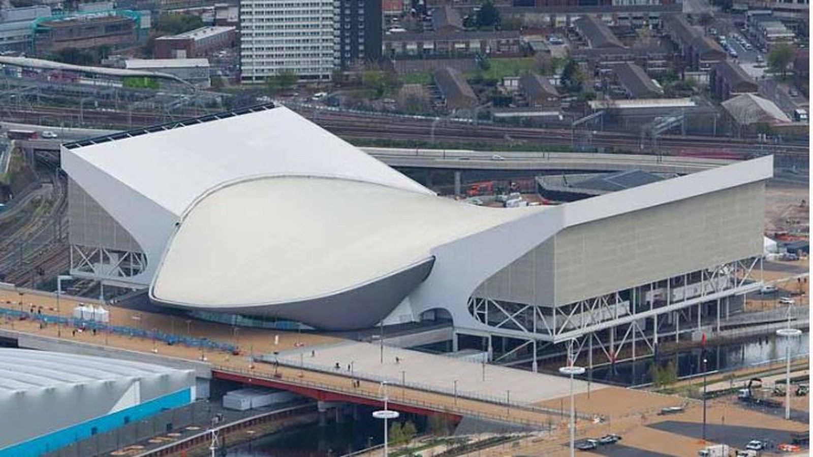 2012 Olympics Aquatic Centre Exterior 2012 Olympics Aquatic Centre Exterior