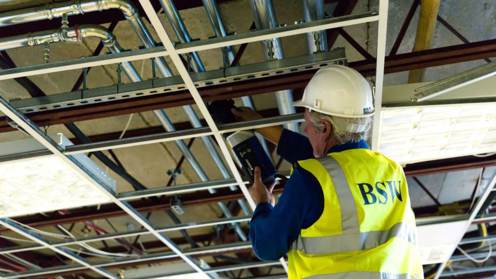 Geberit pipework the the Forest School