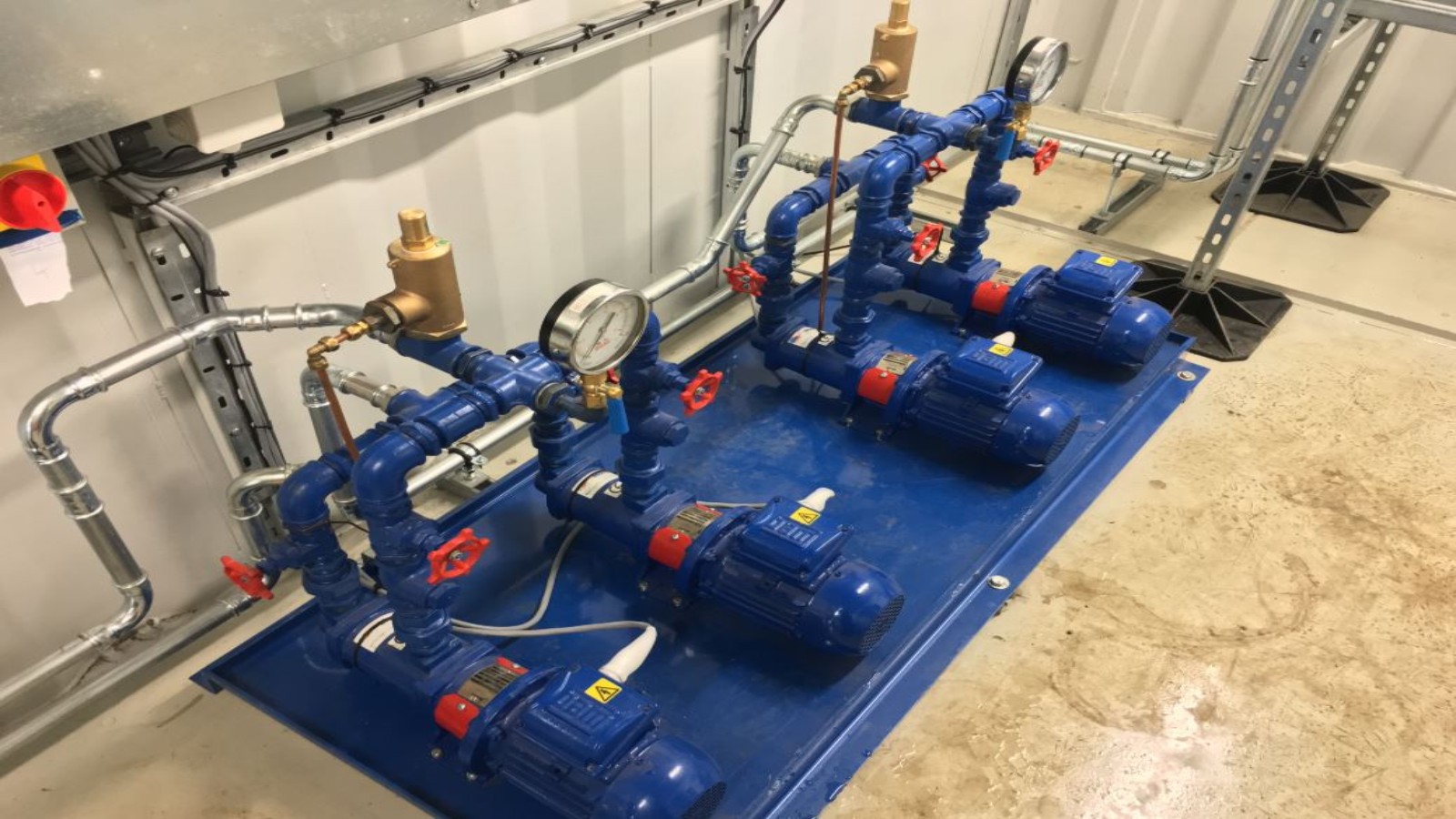 Geberit Mapress Satinless Steel installed at the FSS Data Centre