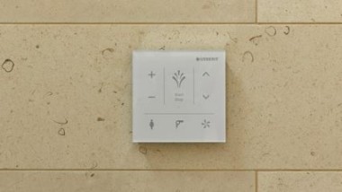 Geberit AquaClean Control Panel at The Fontenay Hotel