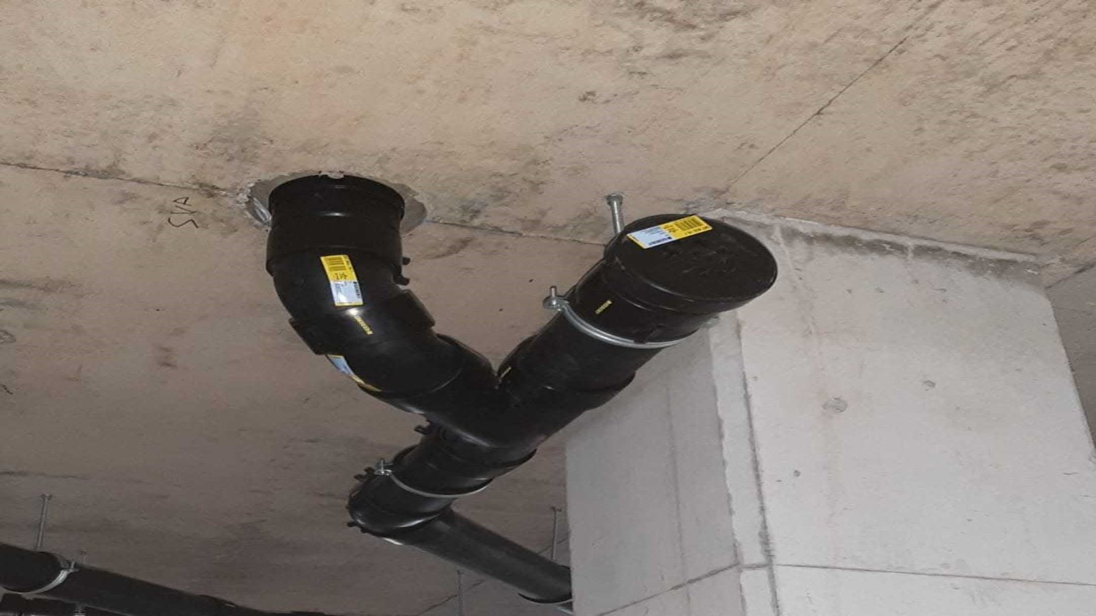 Geberit HDPE installed at Two Oaks Geberit HDPE installed at Two Oaks