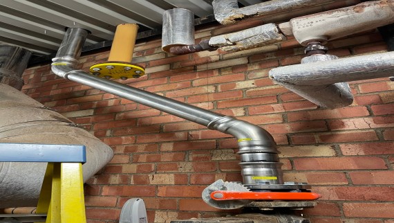 Mapress piping at Lincolnshire food factory