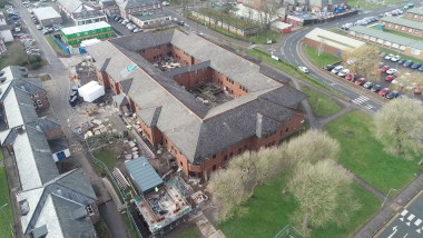 Stoddart House - Ariel View