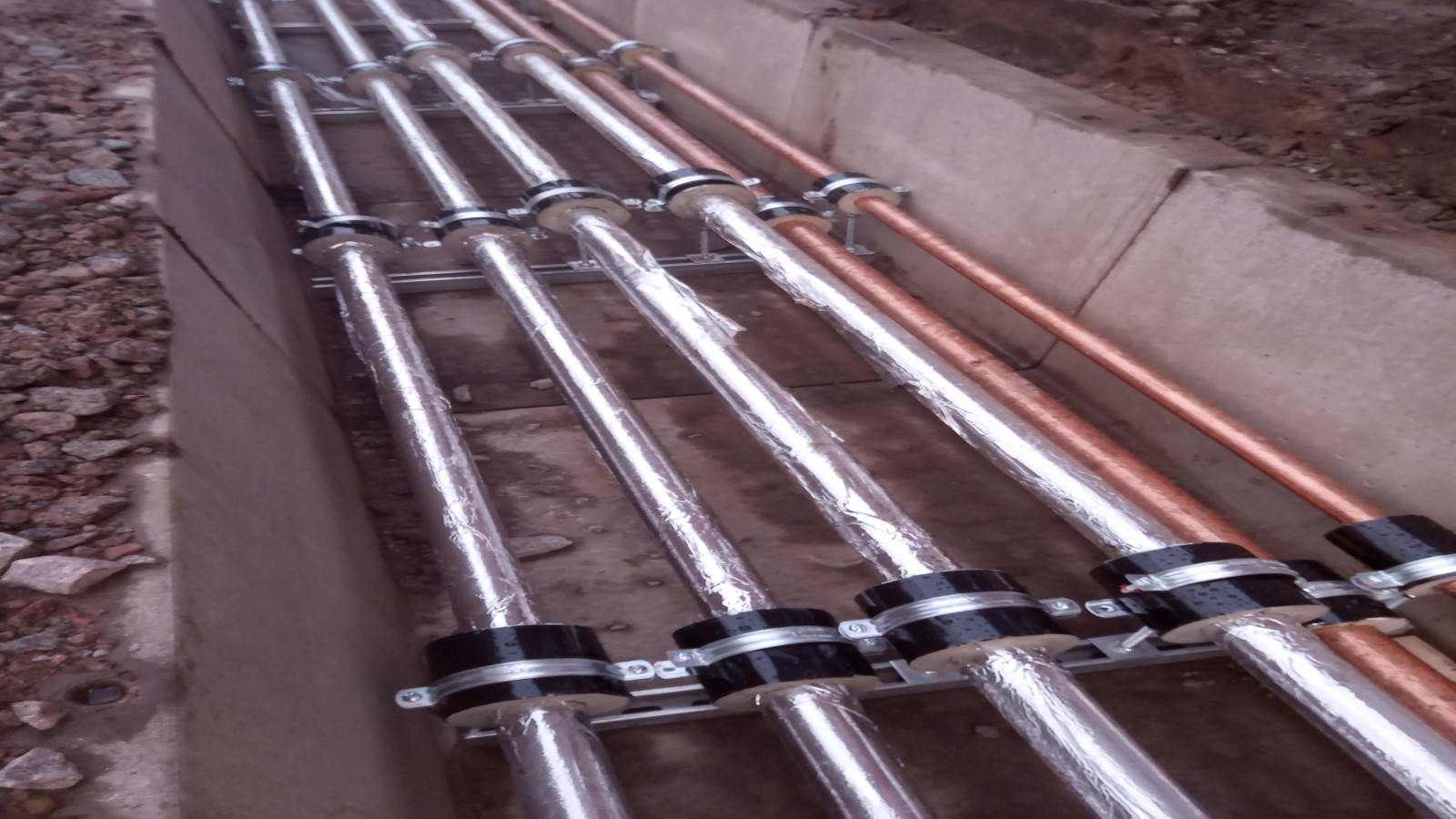 Stoddart House - Foiled Mapress Stainless Steel