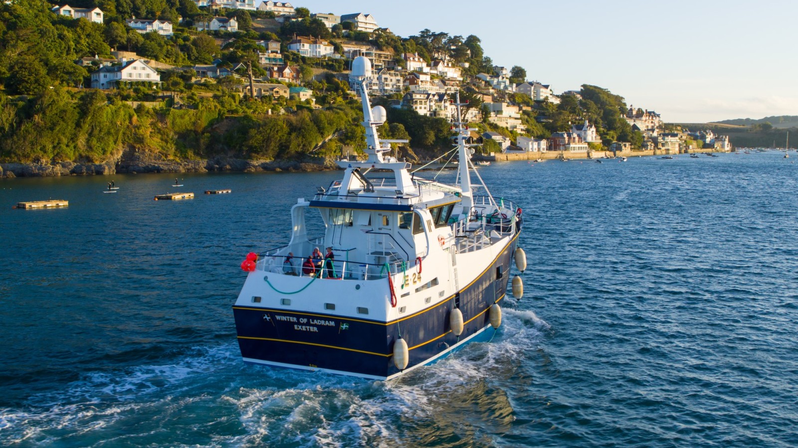 The Winter of Ladram at sea The Winter of Ladram at sea