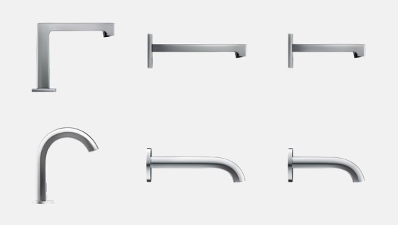 Design-focused Geberit washbasin taps