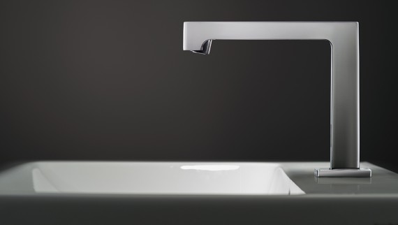 Geberit Brenta deck mounted tap system for washbasins