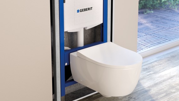 Geberit Duofix - wall-hung toilet technology