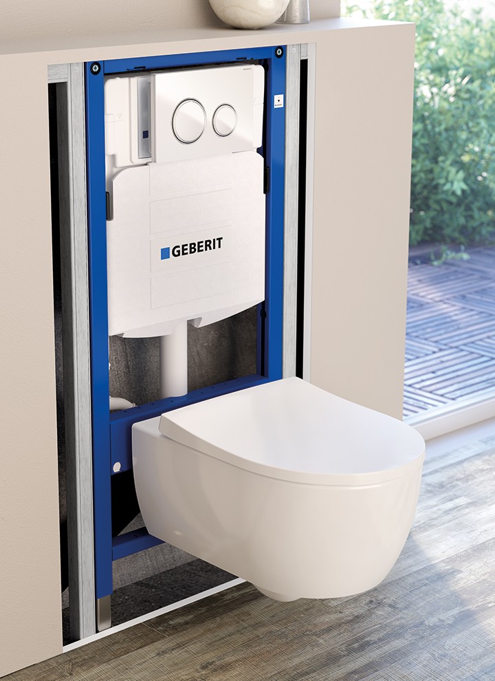 Geberit Duofix Frame with WC Pan