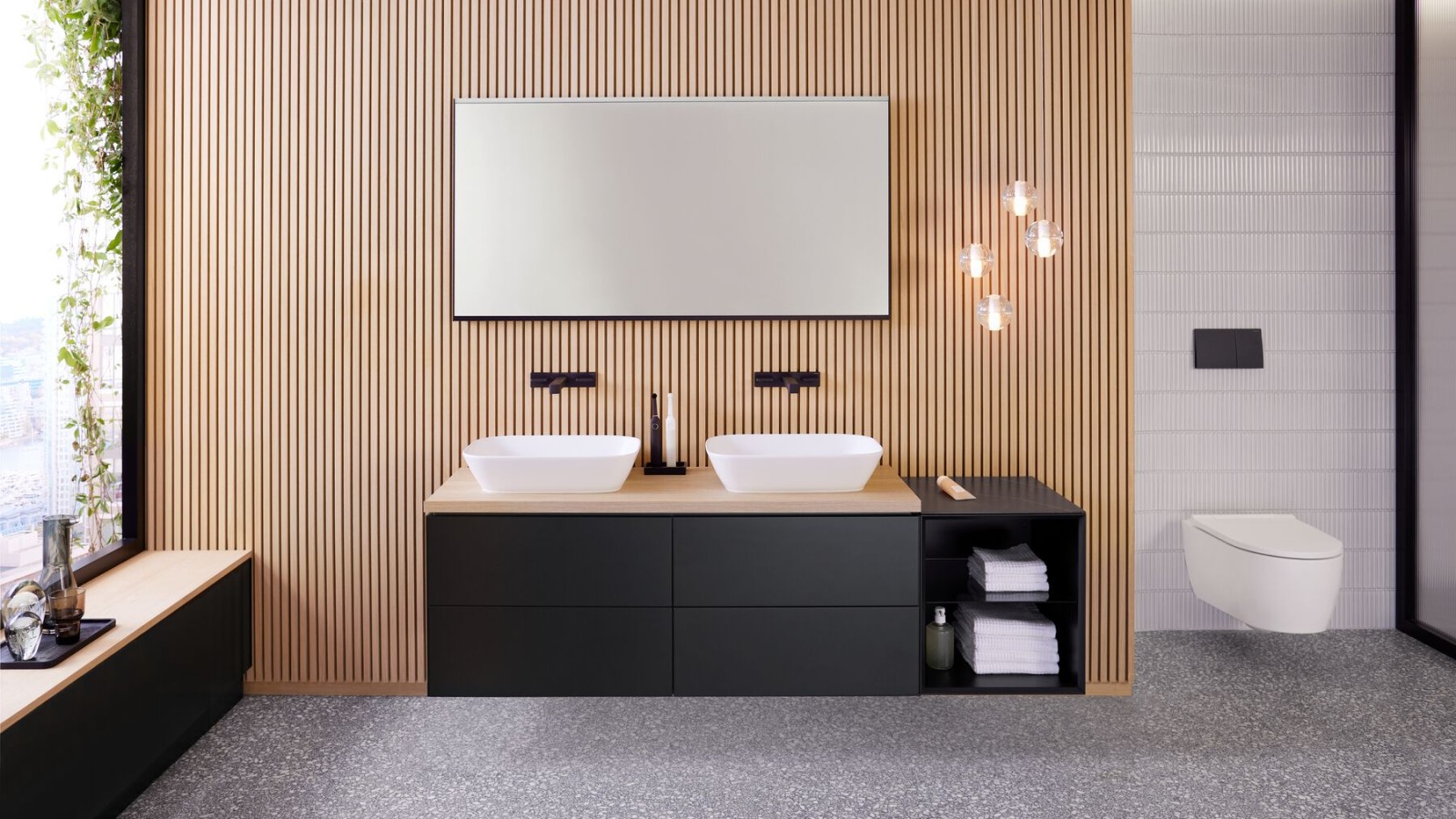 Geberit ONE double washbasin