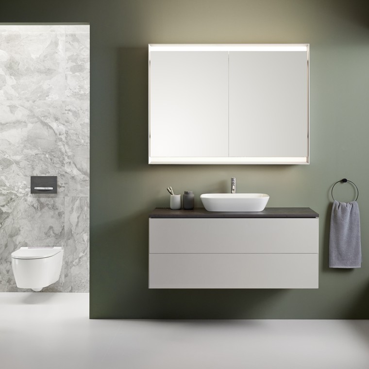 More space, cleanliness and flexibility in the bathroom thanks to Geberit ONE products