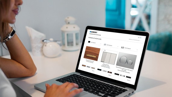 Geberit offers a wide range of digital planning tools for professionals, such as Geberit ProPlanner