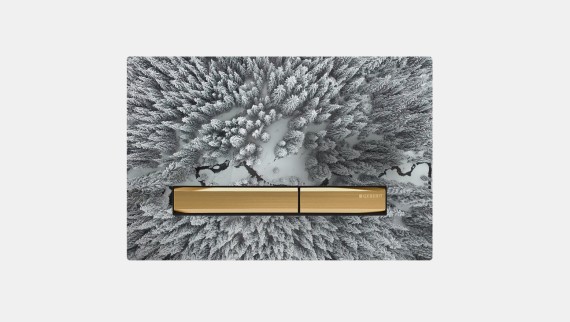 Actuator plate in a customer-specific design Actuator plate in a customer-specific design