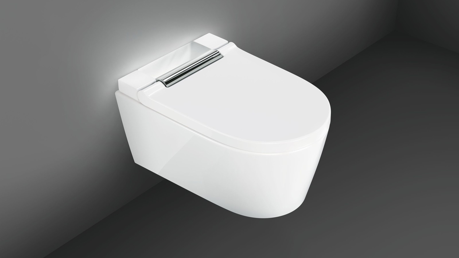 Geberit AquaClean Sela with orientation light Geberit AquaClean Sela with orientation light
