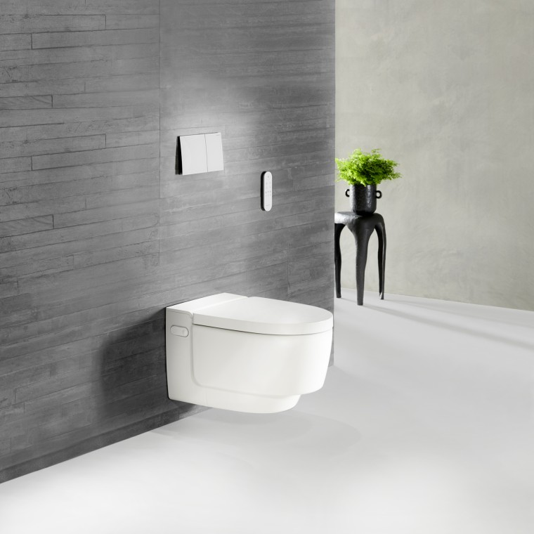 Geberit AquaClean Mera shower toilets in white
