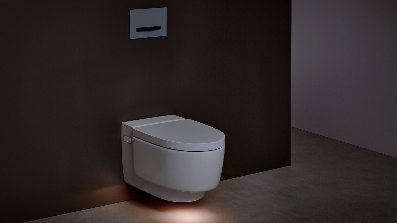 Geberit AquaClean Mera Comfort with orientation light