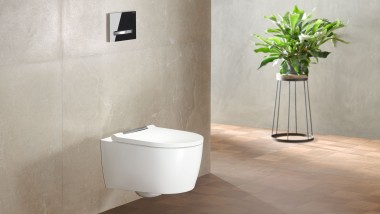 Geberit ONE WC with Sigma50 flush plate