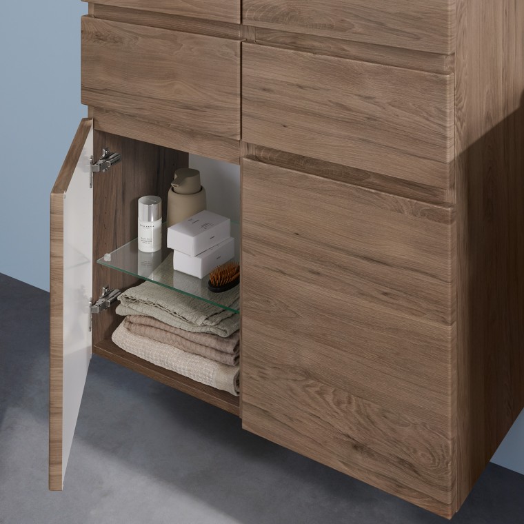 Geberit Renova Plan with open cabinet Geberit Renova Plan with open cabinet