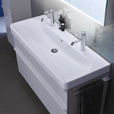 Geberit Smyle Square washbasin and cabinet