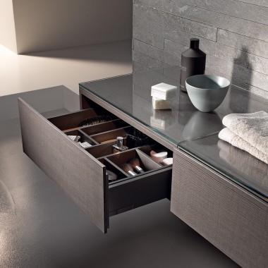Geberit Xeno2 furniture with open drawer