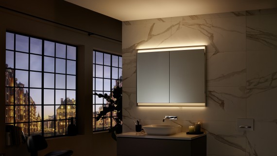 Geberit ONE mirror cabinet with ComfortLight Geberit ONE mirror cabinet with ComfortLight