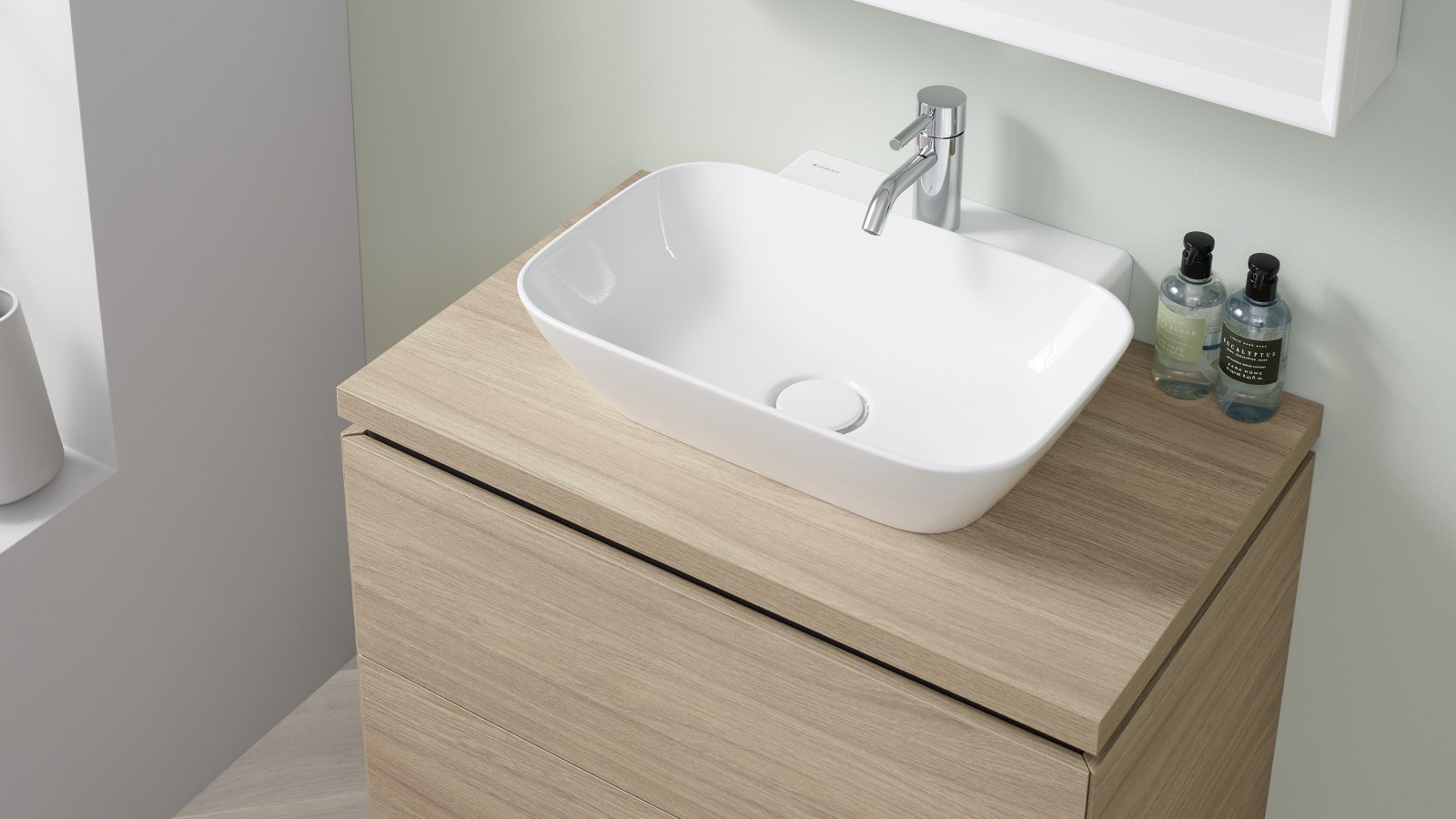 Geberit ONE lay-on washbasin Geberit ONE lay-on washbasin