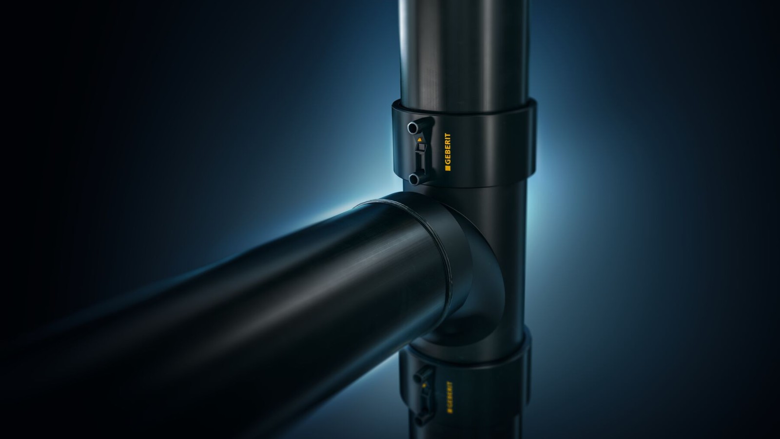 Durable Geberit PE drainage system