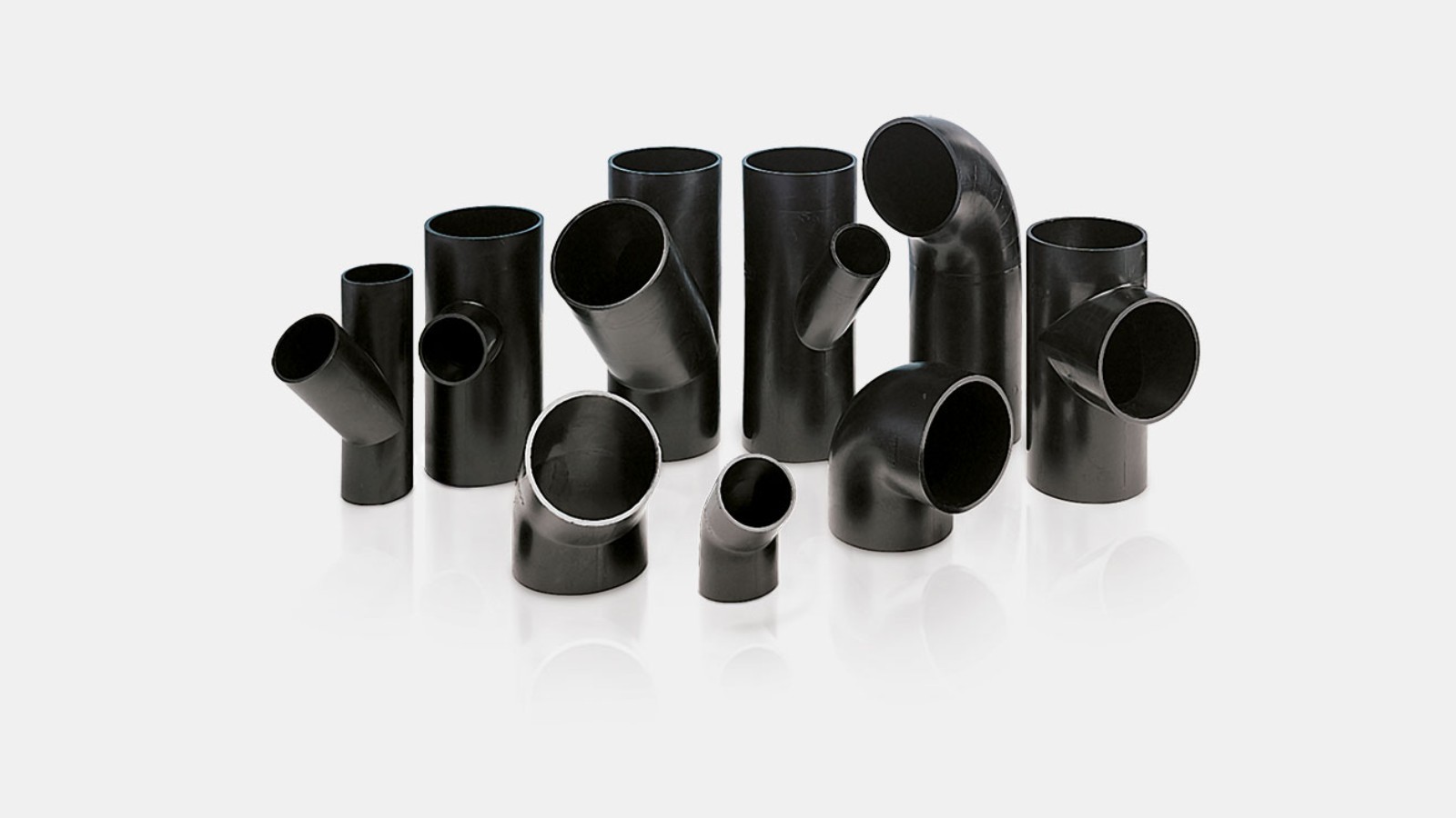 Fittings for the Geberit PE-drainage system