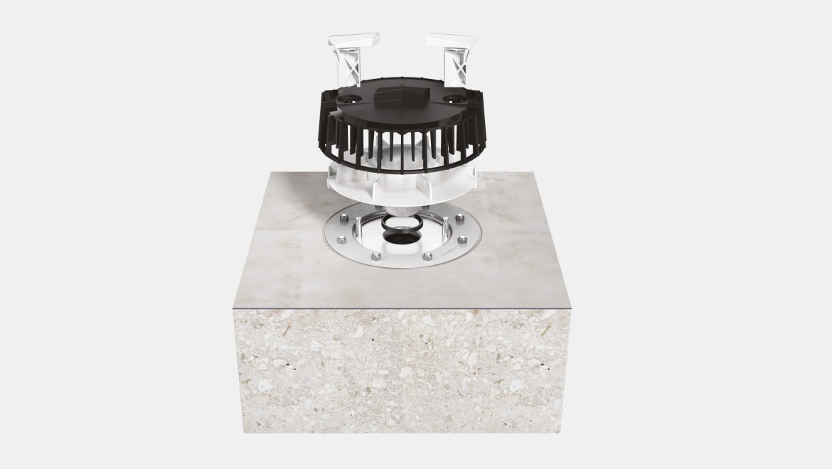 Geberit Pluvia emergency overflow