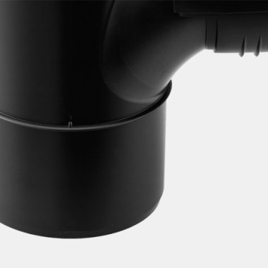 The stop ring on Geberit Silent-PP fittings indicates the proper insertion depth