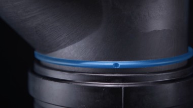 Visual inspection of the insertion depth with Geberit Silent-Pro Visual inspection of the insertion depth with Geberit Silent-Pro