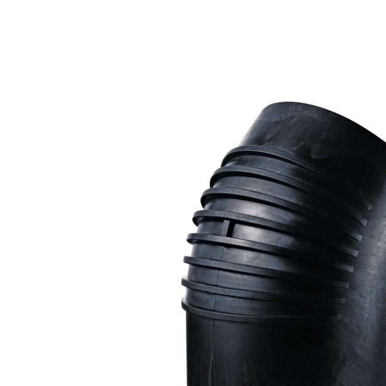 Reinforced pipe walls increase sound absorption. Reinforced pipe walls increase sound absorption.