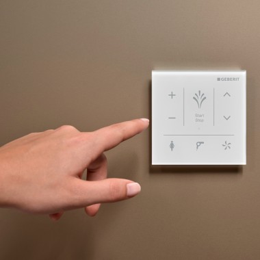 Geberit AquaClean Mera wall-mounted control panel