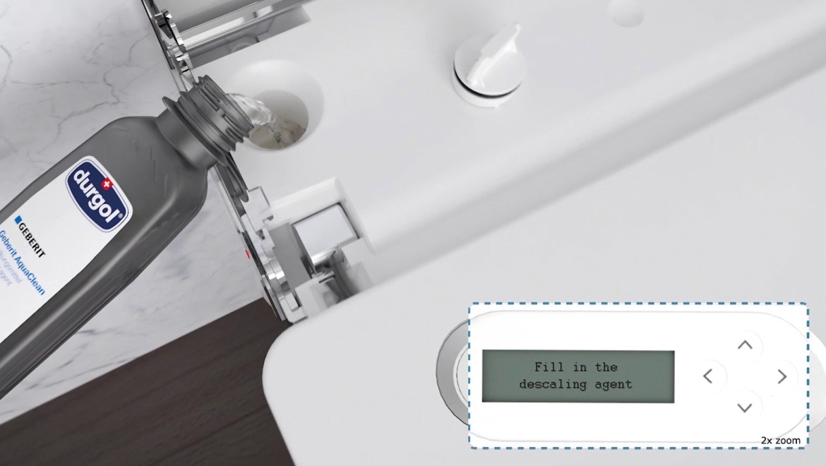 Order consumables for the Geberit AquaClean shower toilet Order consumables for the Geberit AquaClean shower toilet