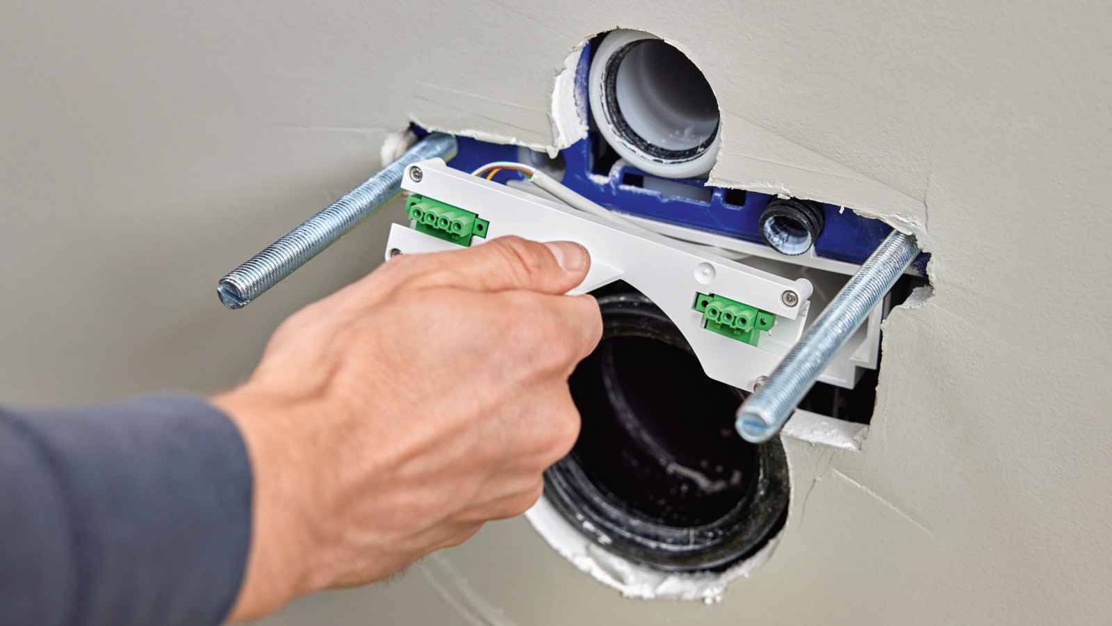 Installation of the GEBUS converter for WC controls