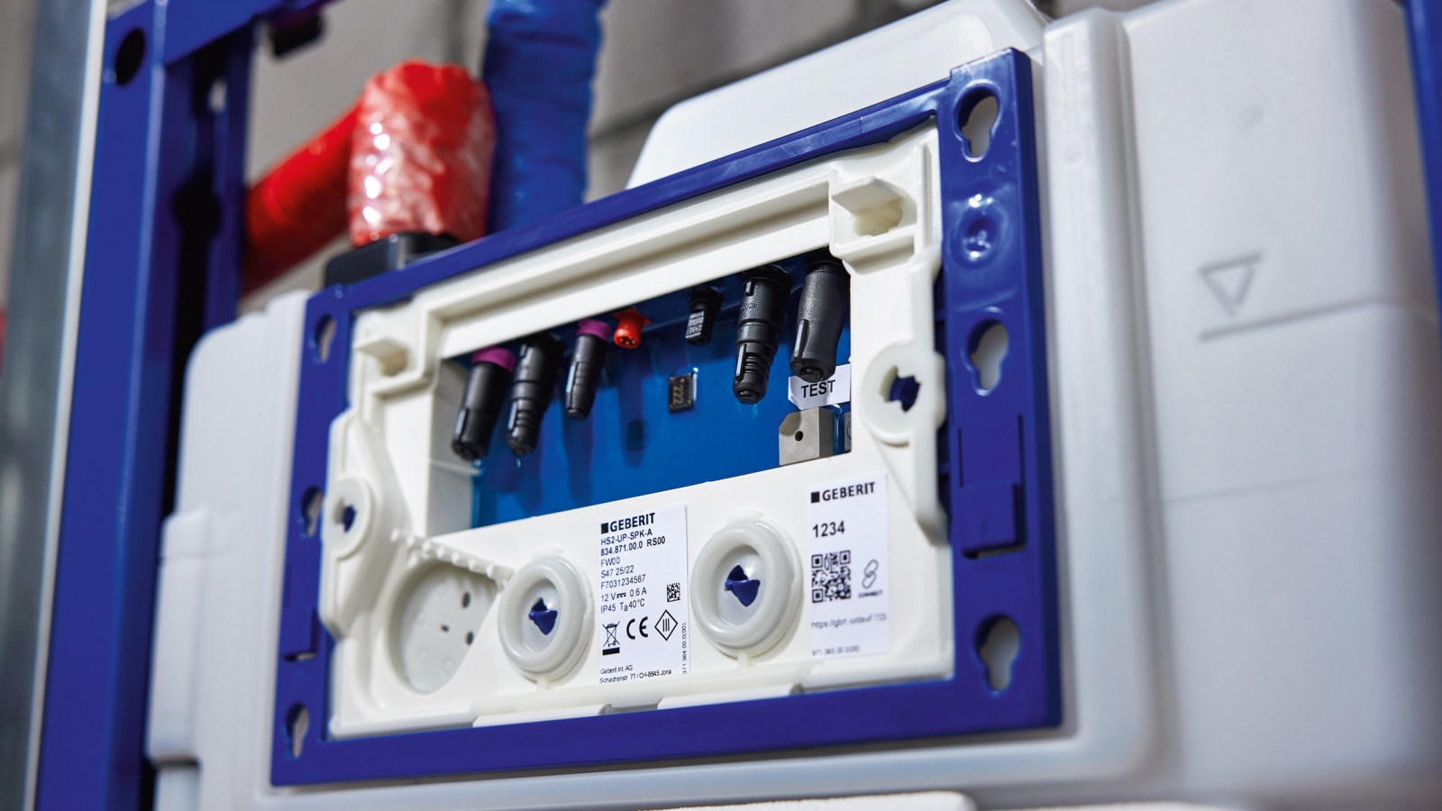 Geberit HS50 hygiene flush unit in concealed cistern Geberit HS50 hygiene flush unit in concealed cistern