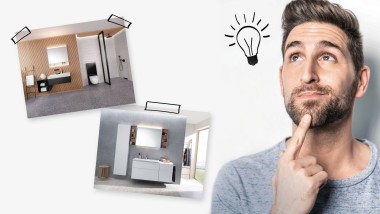 Man feels inspired by Geberit products