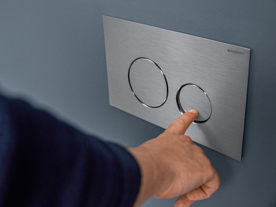 Geberit Sigma40 flush plate round Geberit Sigma40 flush plate round