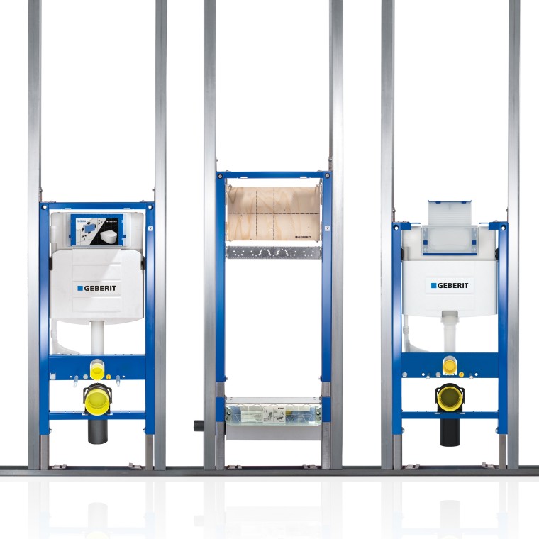 Universal applicability of Duofix installation systems