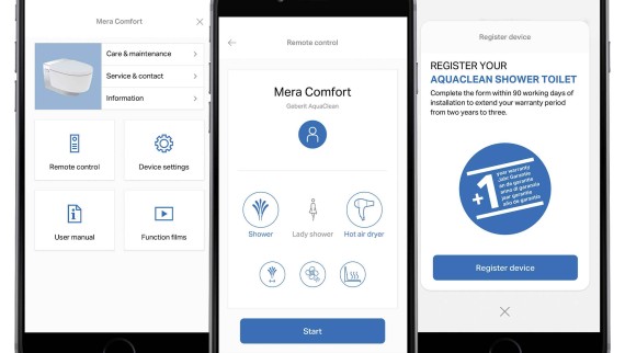 Geberit Home App Geberit Home App